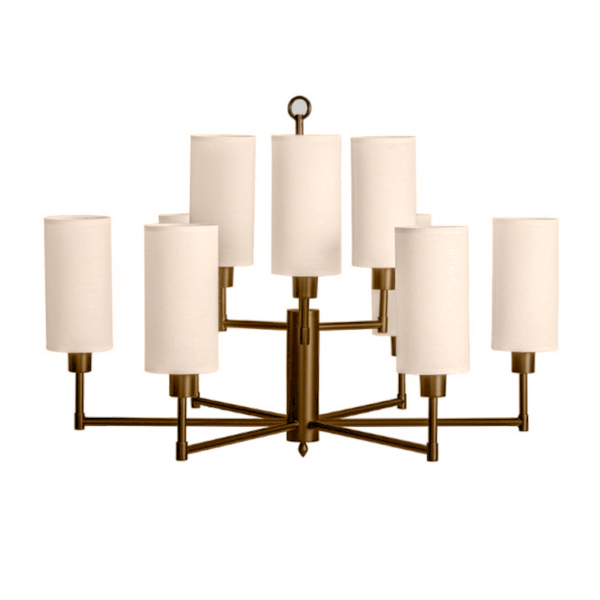 lámpara lustre mantua