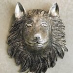 escultura lobo