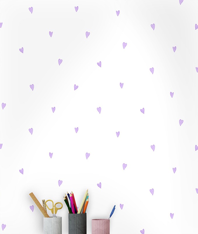Papel de Pared Make Believe - Love Hearts