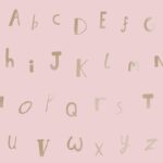 Papel de Pared Make Believe - Alphabet