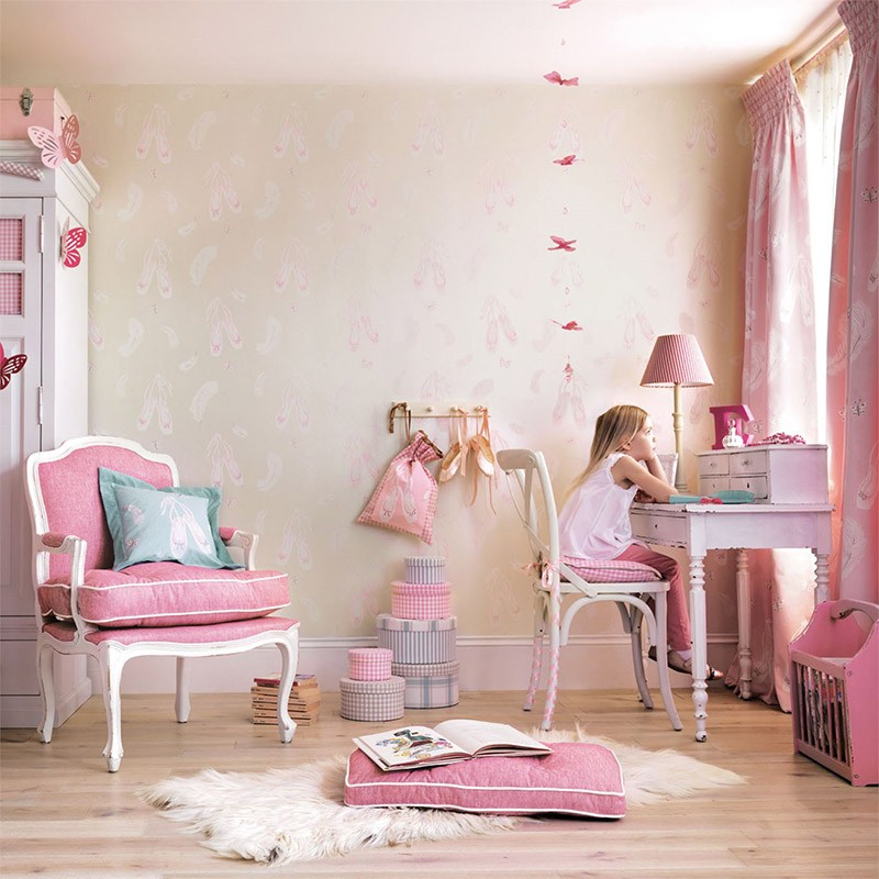 Papel de Pared Abracazoo - Ballet Shoes
