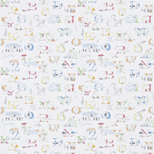 Papel de Pared Abracazoo - Alphabet Zoo