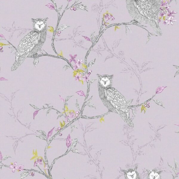 Papel de pared Owls heather