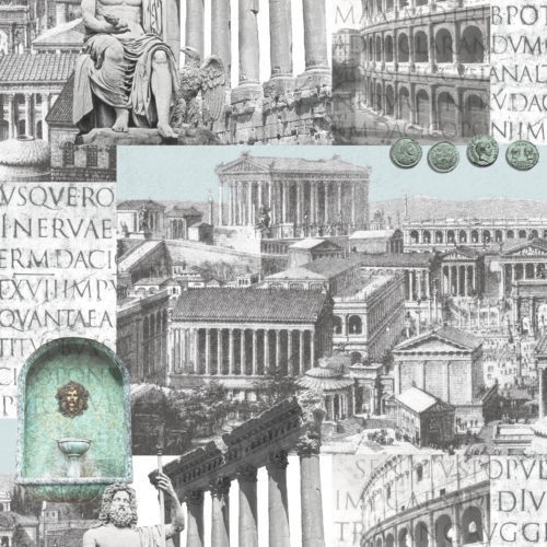 Papel de pared Empire grey