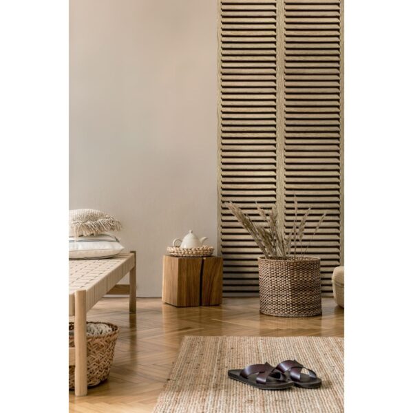 Papel de pared Mika Stripe Citrus Heather