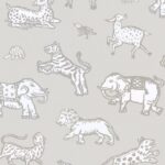Papel de pared animales Leonard 589-21