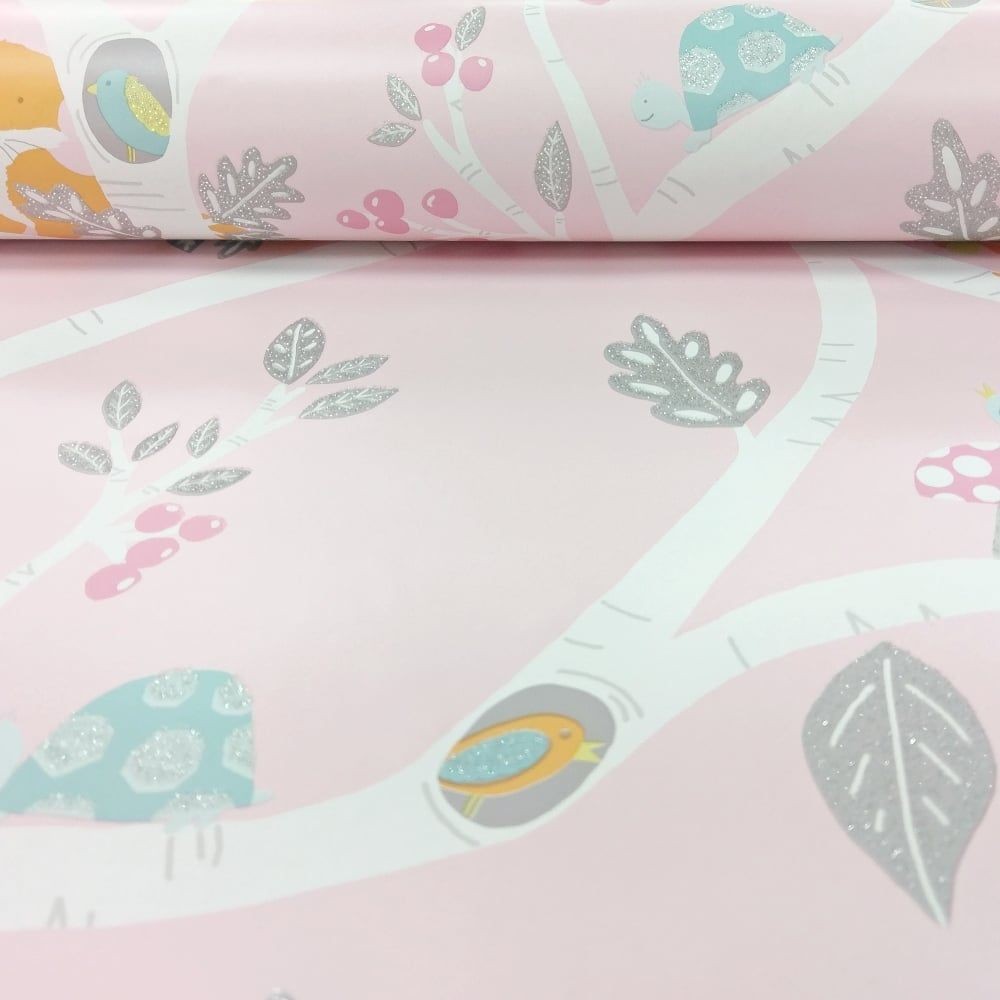 Papel de pared Dusky Pink 12492