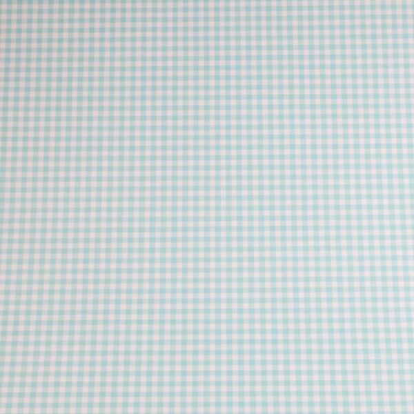 Papel de pared Gingham Mint 11090