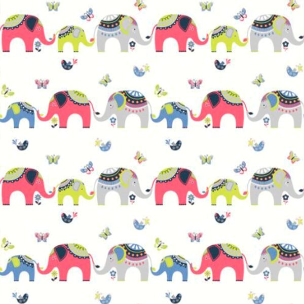 Papel de pared Trunkety red/lime/blue 11031