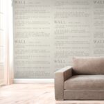 Papel de pared Honey striated wood
