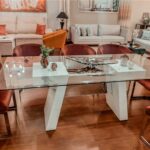 Mesa Comedor Arizona con vidrio