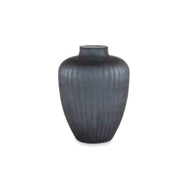 Vaso de cristal ondulado G