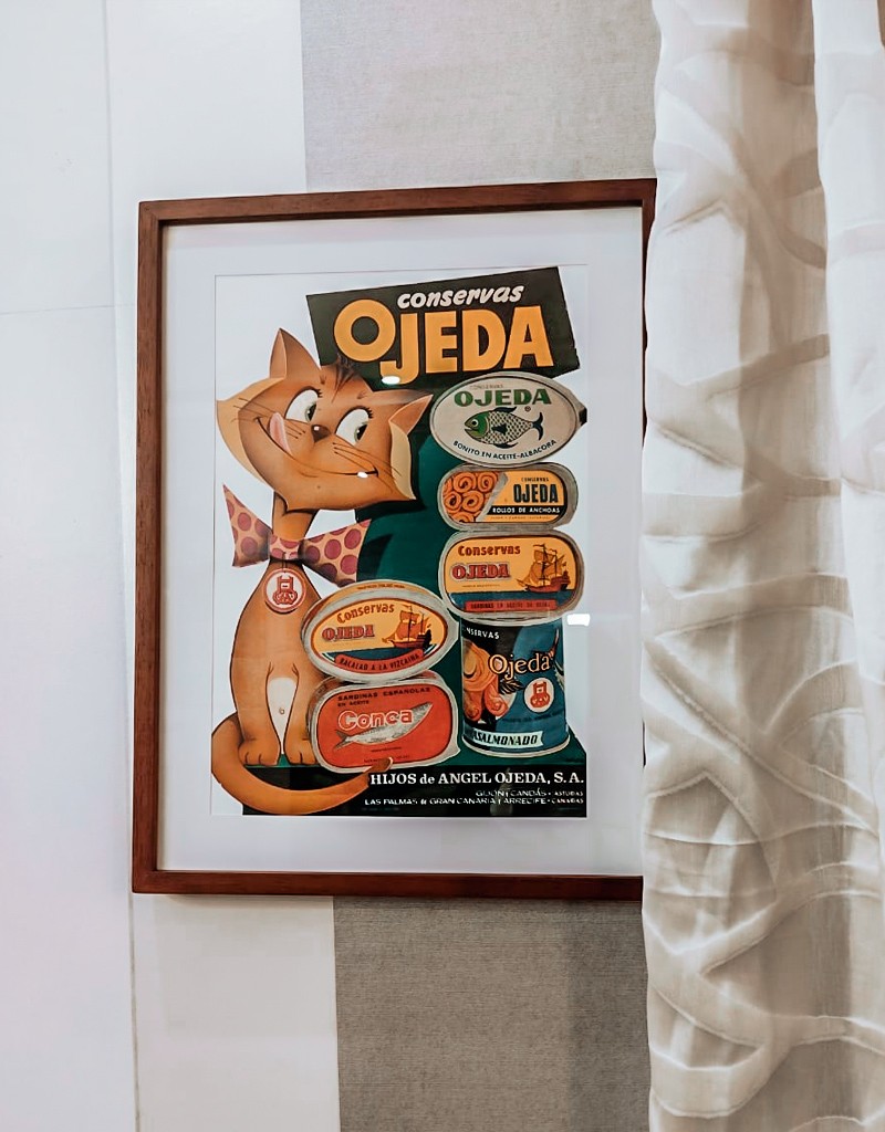 Cuadro vintage Almacen El aguila