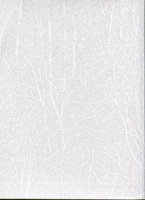 Empapelado Iris Reve Gris/Blanc