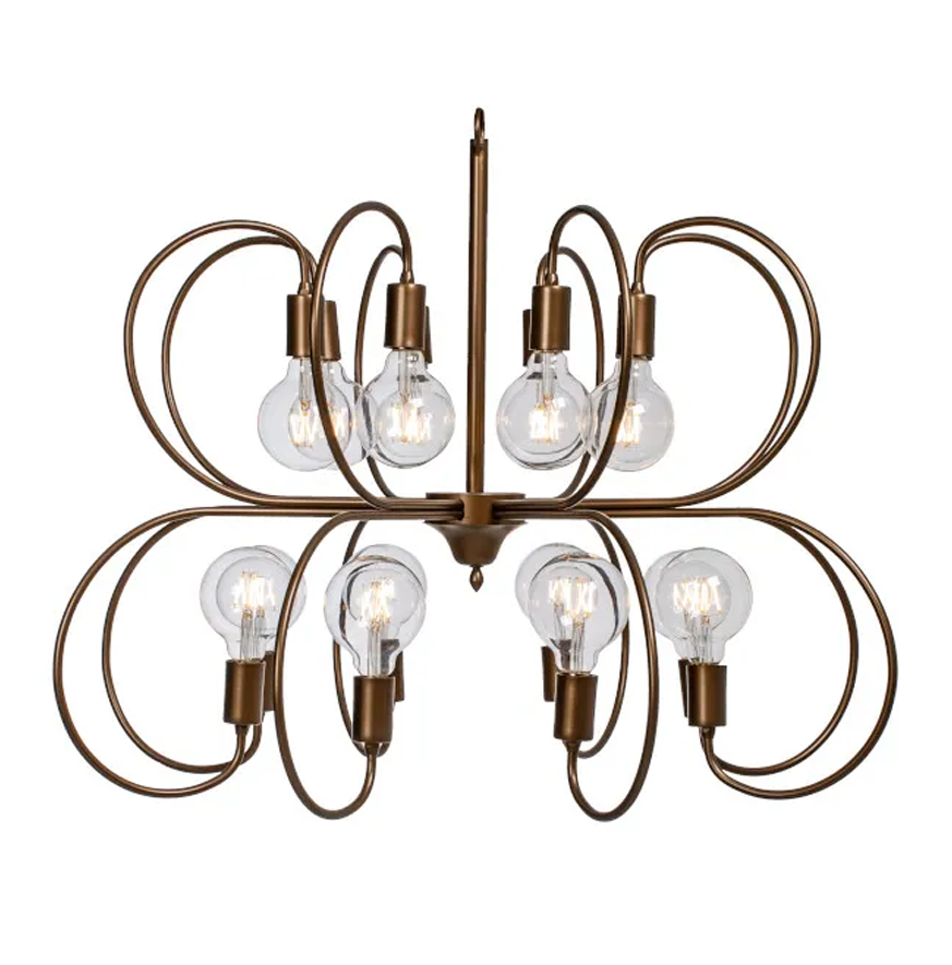 lámpara lustre pieno