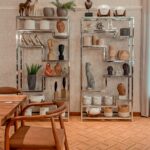 Estante decorativo Inox