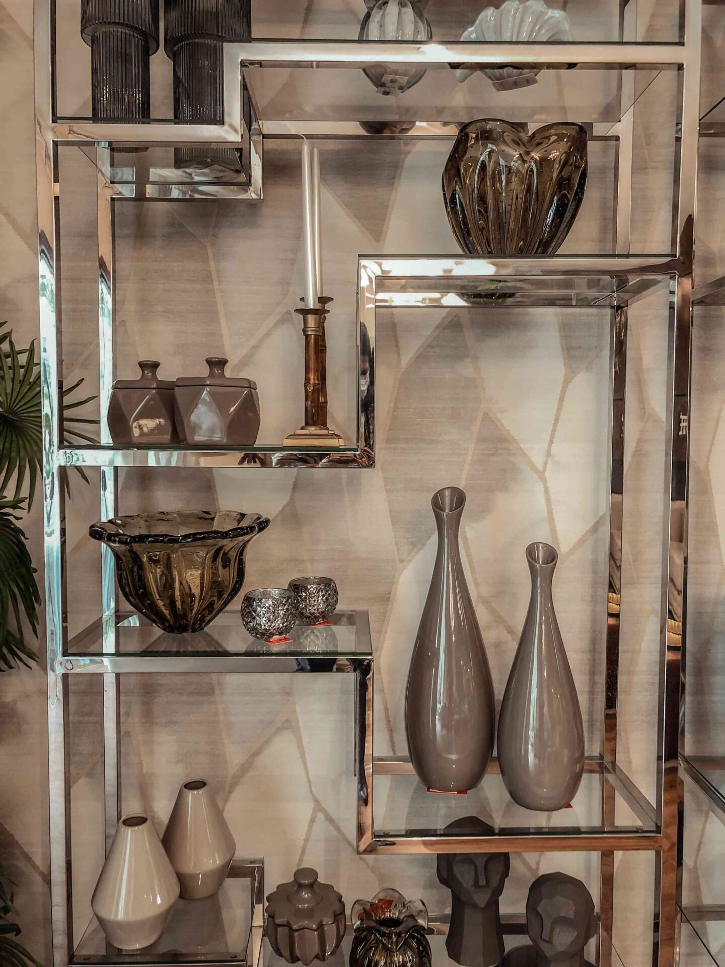 Estante decorativo Inox