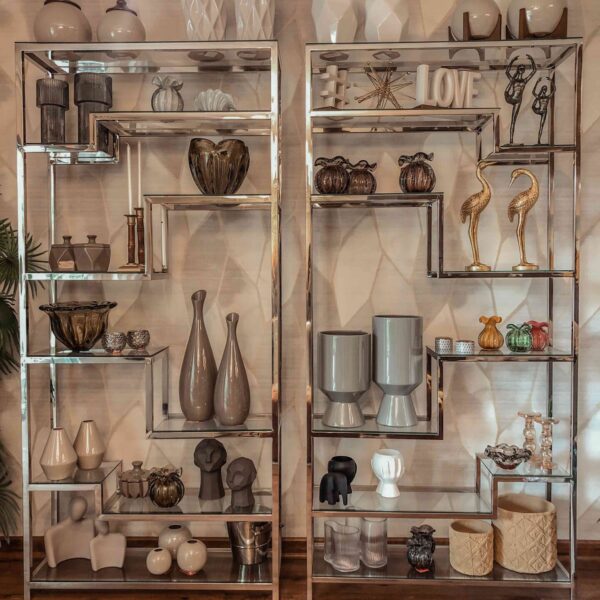 Estante decorativo Inox