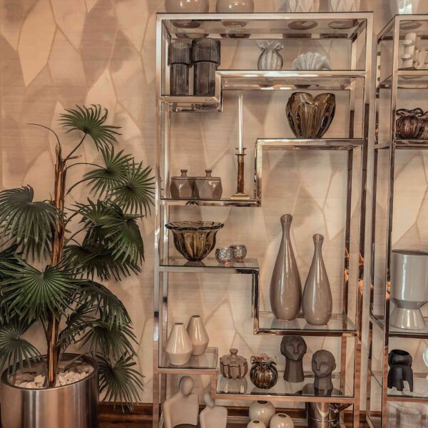 Estante decorativo Inox