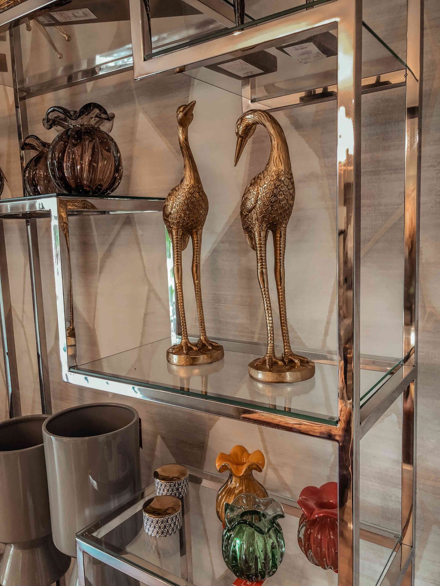 Estante decorativo Inox