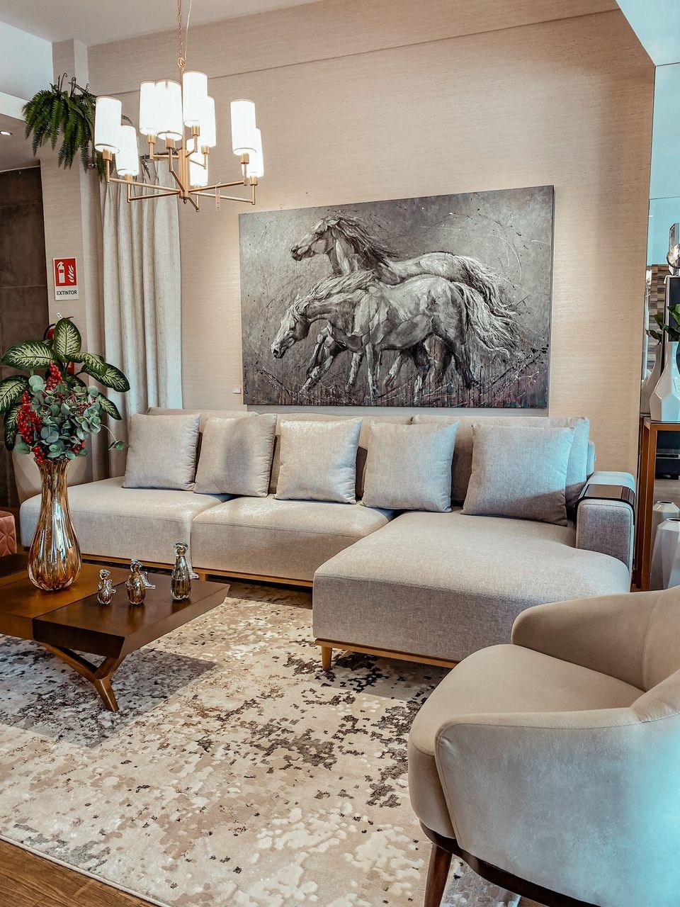 Lámpara Lustre Mantua