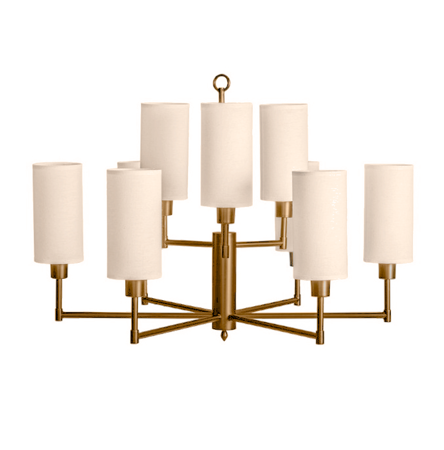 lámpara lustre mantua