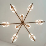 lámpara lustre mantua