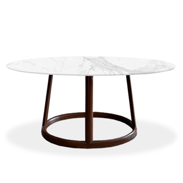 mesa comedor ovalada