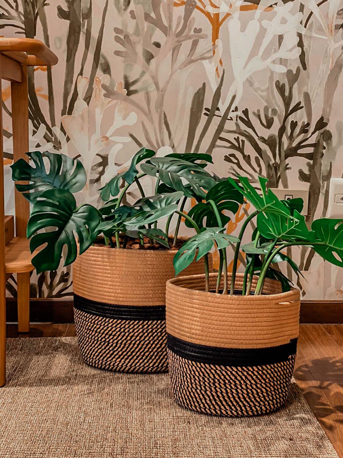 set cesto decorativo