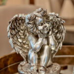 escultura angel decorativo