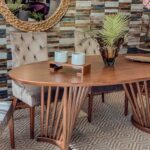 mesa comedor orn ovalada