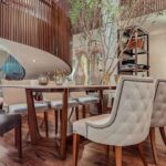 mesa comedor traventino