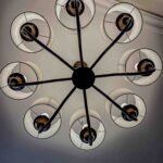 lampara lustre alba 8 brazos