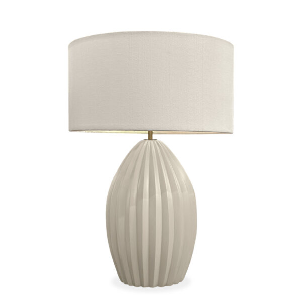 lampara de mesa alba