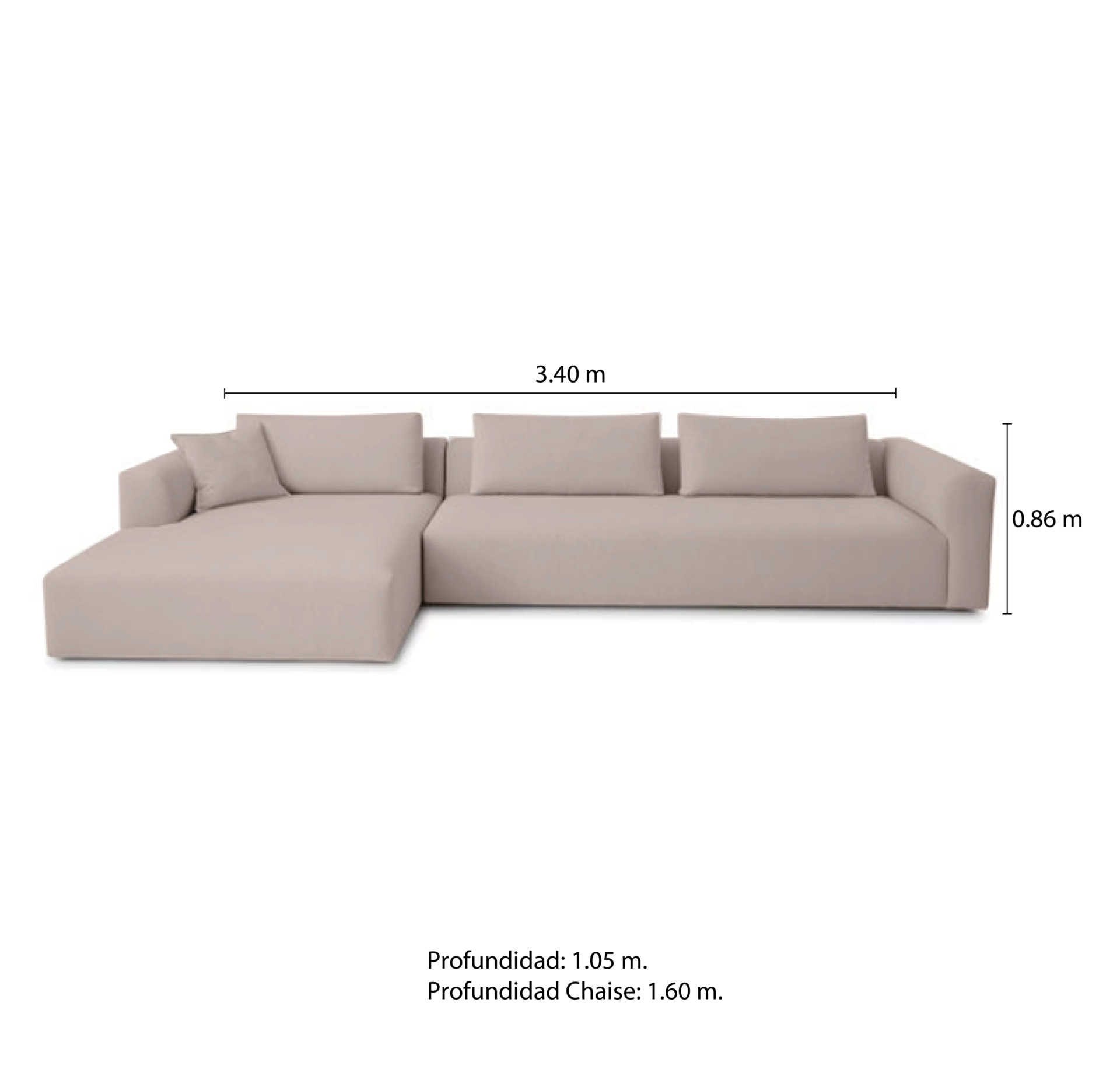 sofa asti en l