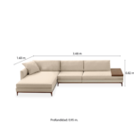 sofa bari en l