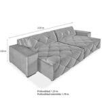 sofa glace extensible
