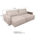 sofá boreas extensible