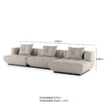 sofa tone en l