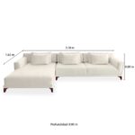 sofa vanilla en l