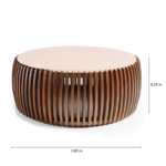 mesa de centro moon